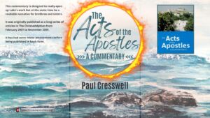 The Acts of the Apostles Commentary (Audio Book) by Paul Cresswell