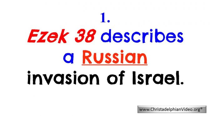 1: Ezekiel 38 Describes a Russian Invasion of Israel: End time Bible Prophecy Video post