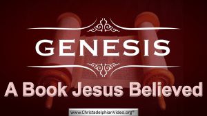Genesis A book Jesus Believed