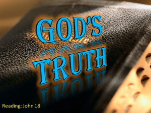 God's Truth: Which Church has it?  Video post