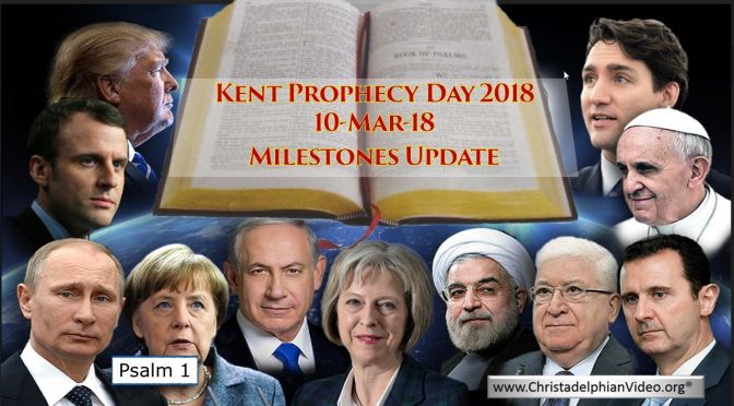 Bible Prophecy Milestones Update April 2018