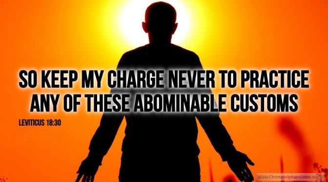 Thought for March 10th. “SO KEEP MY CHARGE NEVER TO …”