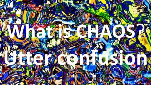 Peace in a Chaotic World? is it possible? Video Post