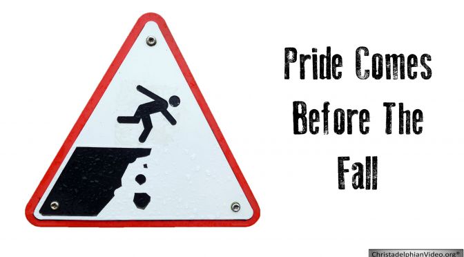 Famous Sayings: 'Pride Comes Before  a Fall' - Video Post Ormskirk