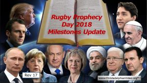 MILESTONES TO THE KINGDOM UPDATE (Rugby Prophecy Day)
