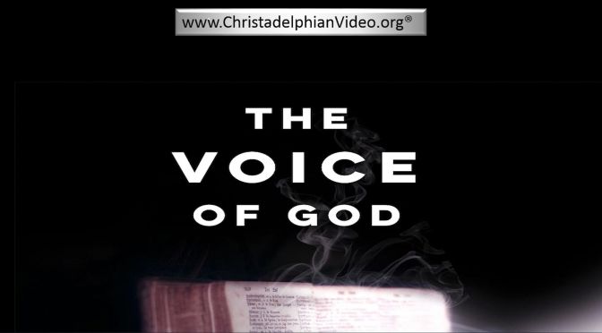 The Voice Of God Bible Study single New Video Release