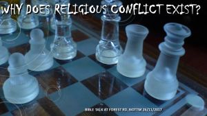 Why Does Religious Conflict Exist? Isaiah 2