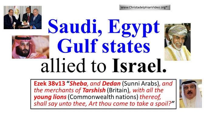 WOW!! Saudi, Egypt and Gulf States Allied to Israel! Just as the Bible Prophesied New Video Release