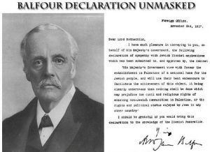 Balfour Declaration the 100th year Anniversary