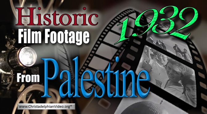 Astounding (previously unpublished) Historical Film Footage from Palestine 1932 (now Israel)