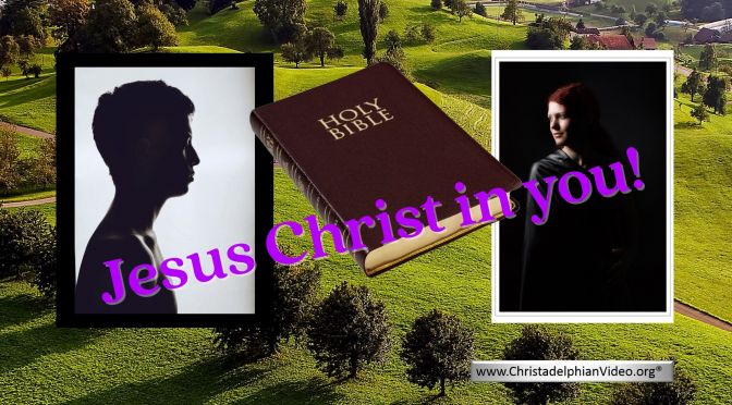 Jesus Christ In You!