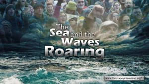 PEOPLE POWER!  'The Sea and the Waves Roaring'
