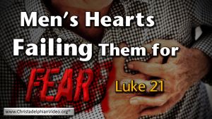 Men's Hearts Failing Them For Fear Video Post