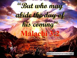 Who Will Abide the Day of His Coming? John Martin