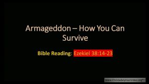 Armageddon: How you can Survive!