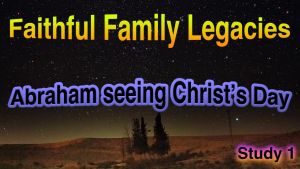 Faithful Family Legacies - J.McCann 5 pt Video Bible Study Series