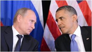 Putin and Obama at the recent G20 meeting in Turkey
