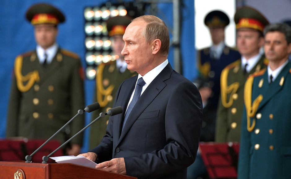 Russian President Putin is setting up shop in the Middle East