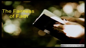 The Fairness of Faith - The Fairness of Faith...A home movie with a difference!