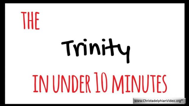 The Trinity Explained in under 10 minutes!