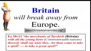 WOW! The Utter Chaos in Europe! Britain 'WILL' break away from Europe the Bible Proof!