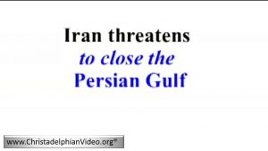 WOW! The Utter Chaos in Europe: Iran Threatens to close the Persian Gulf!!