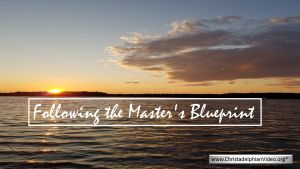 Pause to consider  - The Master's Blueprint
