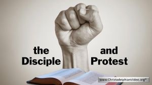 The Disciple of Christ And Protest.