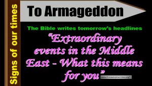 Extraordinary Events in the Middle east! What does this means for you?