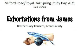 Exhortations from James - 3 Part series
