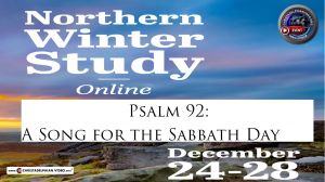 Psalm 92: A Song for the Sabbath Day