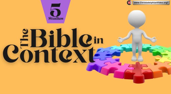 The Bible in Context - 5 Episodes Bro Jason Hensley