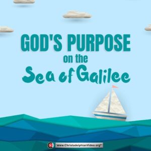 God's purpose on the sea of Galilee?