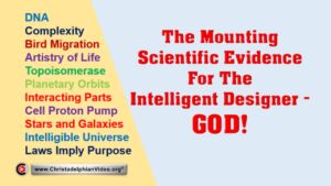 The Mounting 'Scientific Evidence' For The Intelligent Designer - GOD! (Stephen Palmer)
