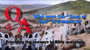 Q&A: Who were/are the 'Sons of God in Gen 6?