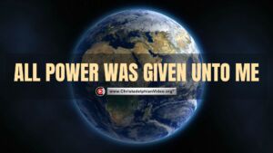 All Power was Given Unto Me! (Rob Tebbs)