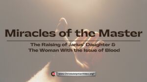 Miracles of the Master: Raising of Jairus' daughter / Woman with the issue of Blood.