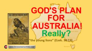 God's plan for Australia... Really?