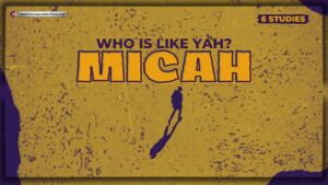 Micah: 6 Studies ( Greg Horwood) Bible Prophecy Series 2023