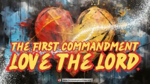 The first commandment is to love the LORD (Michael Ashton)