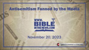 Antisemitism Fanned by the Media The Controversy of Zion: antisemitism, the media, the Vatican and the gospel.