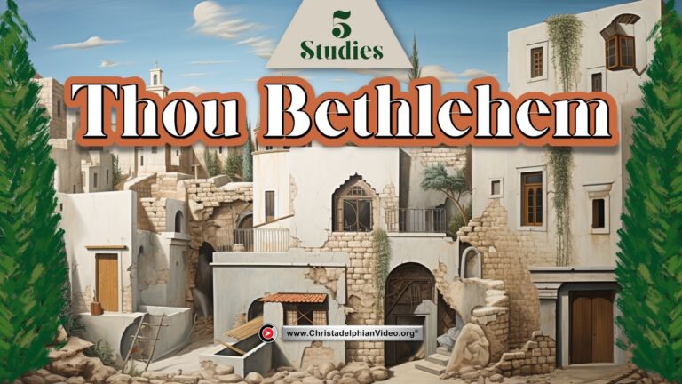 Thou Bethlehem: 5 Studies (Ken Whitehead)