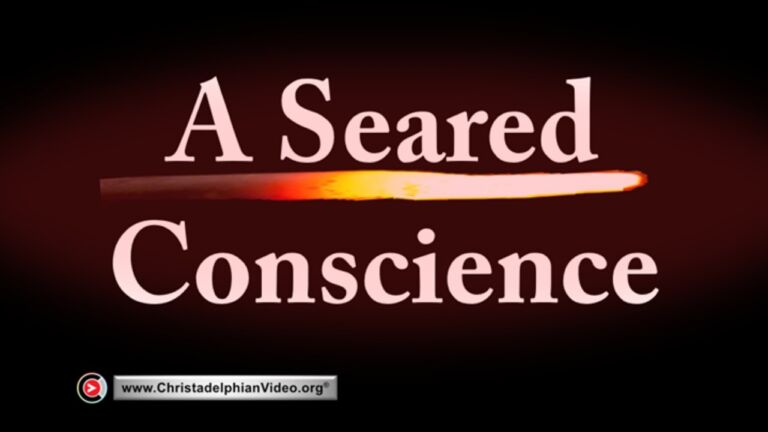 A Seared conscience
