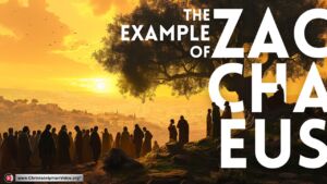 The Example of Zacchaeus (Neville Clark)