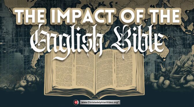 The Impact of the English Bible