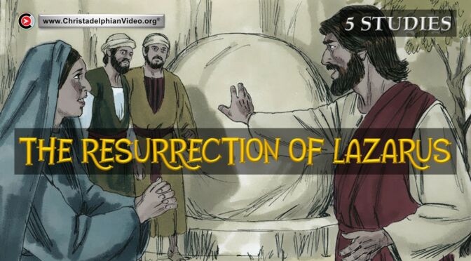 Resurrection of Lazarus - 4 Studies (Sam Mansfield - Oct 2023)