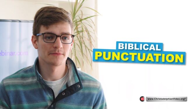Biblical Punctuation Explained