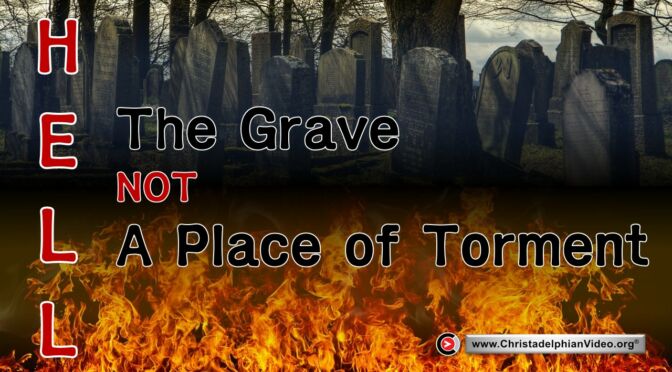 Hell = The grave, not a place of torment!