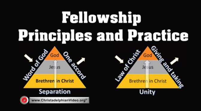 Fellowship: Principles and practice. (Kevin Hole)