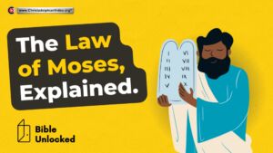 The PURPOSE of the LAW of Moses...